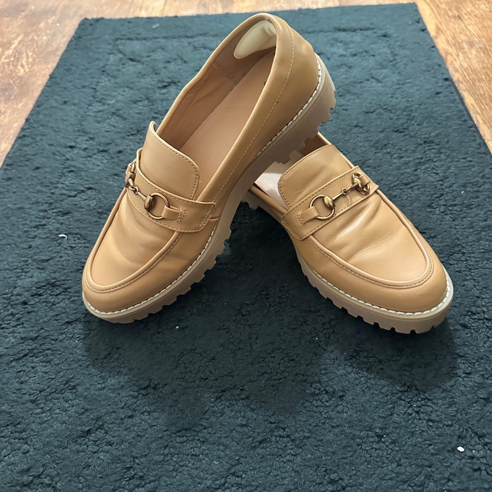 A New Day Camel Chunky Loafers